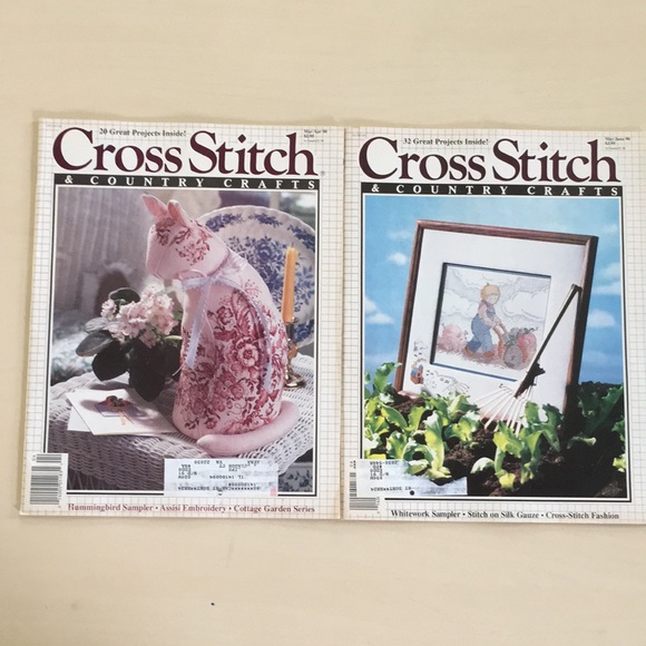 1989-91 Lot of 8 Cross Stitch & Country Crafts Magazines Vintage (Better Homes) - Picture 4 of 9
